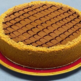 Chocolate Salted Caramel Cheesecake